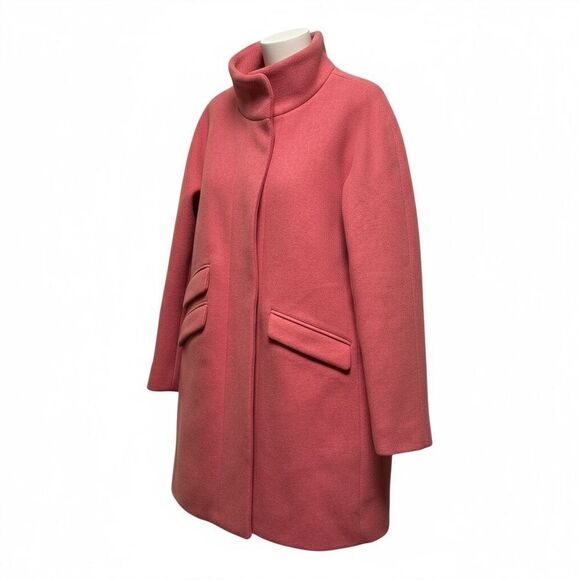 J. Crew Nell Gori Stadium Cloth Wool Cocoon Coat - Picture 2 of 9